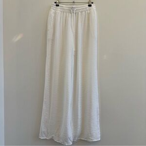 Dynamite White Wide-Leg Pants